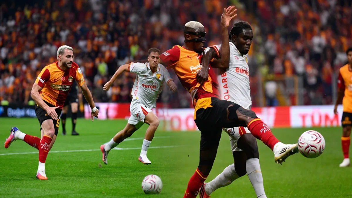 Galatasaray zorlandı ama Osimhen farkıyla kazandı